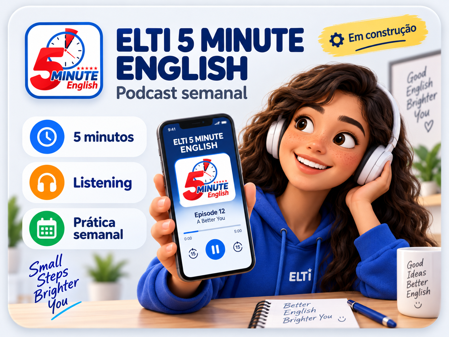 ELTI 5 Minute English — podcast semanal